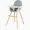 Adaptive High Chair Taiti Kinderland, Grey