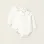 Pack of 2 Bodysuits with Peter Pan Collar for Newborn Girls, white