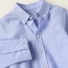Cotton Bodysuit for Newborns, Blue