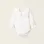 Bodysuit with Frills for Newborn Girls, White
