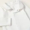 Jersey Bodysuit-Shirt for Newborns, White