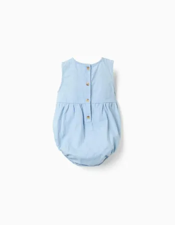LIGHT DENIM OVERALL, LIGHT BLUE