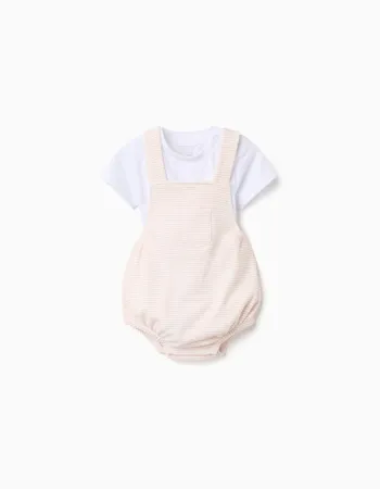 SET BODY AND OVERALL, WHITE