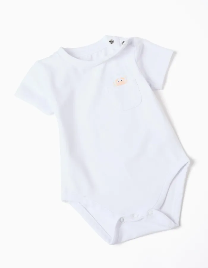 SET BODY AND OVERALL, WHITE