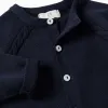 Cotton Cardigan for Newborns, Dark Blue