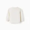 Cotton Cardigan for Newborns, White