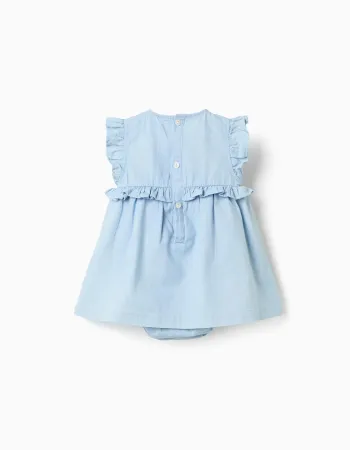 SS DRESS DENIM, LIGHT BLUE