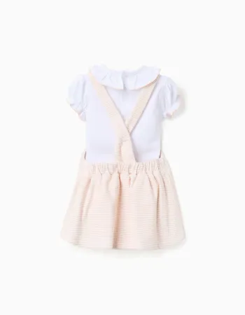 SET BODY AND SKIRT, WHITE