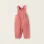 Corduroy Dungarees for Newborn Girls, Coral