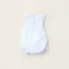 Striped Jumpsuit for Newborns, White/Blue