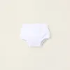 Bloomers with Broderie Anglaise Ruffles for Newborn Girls, White
