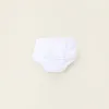 Bloomers with Broderie Anglaise Ruffles for Newborn Girls, White