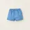 Light Cotton Denim Shorts for Newborns, Blue