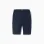 Twill trousers for newborn boys, navy blue