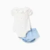 NB SET BODY BLOOMER, LIGHT BLUE