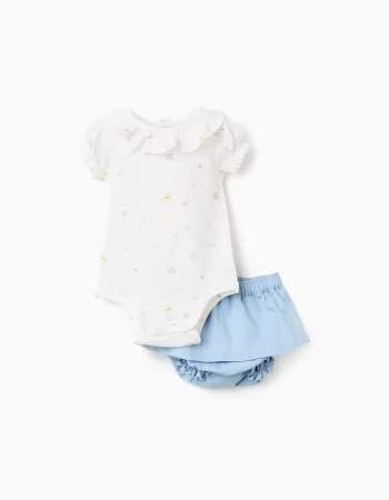 NB SET BODY BLOOMER, LIGHT BLUE