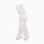 High-Waist Cotton Tights for Newborns, Beige