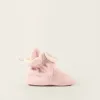 Flexible Boots with Fleece Lining for Newborn Girls, Pink