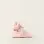 Flexible Boots with Fleece Lining for Newborn Girls, Pink