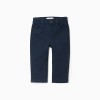 Twill Trousers for Baby Boys, Dark Blue