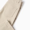 Twill Trousers for Baby Boys, Beige