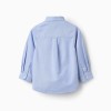 Cotton Shirt for Baby Boys, Light Blue