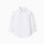 Shirt in Cotton Oxford for Baby Boys, White
