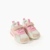 Light-up combined trainers Superlight Runner for baby girls, multicolour