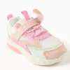 Light-up combined trainers Superlight Runner for baby girls, multicolour