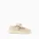 Canvas shoes with flexible sole for baby girls, beige