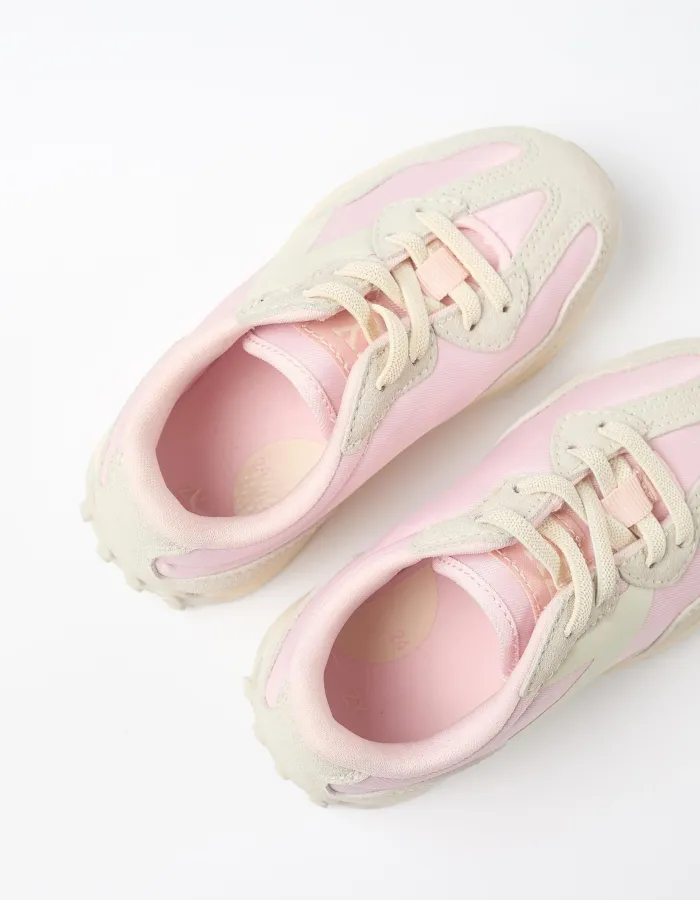 Trainers with laces Superlight Runner for baby girls, pink/beige