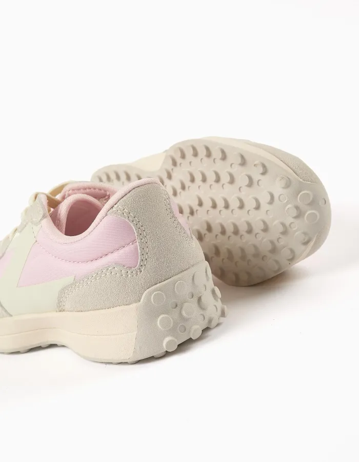 Trainers with laces Superlight Runner for baby girls, pink/beige