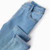 Denim Jeggings for Girls, Light Blue