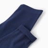 Pack of 2 Pairs of Leggings for Girls, Dark Blue