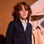 Cardigan with Zipper for Boys, Dark Blue