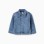 Denim jacket with four pockets for boys, blue