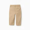Twill Chino Trousers for Baby Boys, Beige