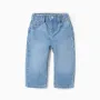 Baggy denim trousers for baby boys, light blue