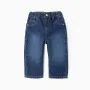 Baggy denim trousers for baby boys, dark blue