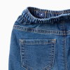Slim jeans with drawstring for baby boys, blue
