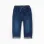 Slim jeans with drawstring for baby boys, dark blue