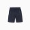 Fleece shorts with drawstring and pockets for boys, dark blue