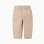 Baggy pull-up trousers in cotton B&S for baby boys, beige