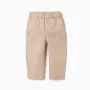 Baggy pull-up trousers in cotton B&S for baby boys, beige