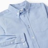 Cotton Shirt for Boys, Blue