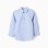 Shirt in Cotton Oxford for Boys, Blue