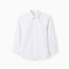 Shirt in Cotton Oxford for Boys, White