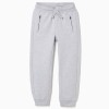 Joggers with Sealed Pockets for Boys 'Slim', Grey
