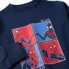Long Sleeve Cotton T-shirt for Boys 'Spiderman', Blue