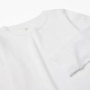 Pack of 3 Long Sleeve Vests for Boys, White